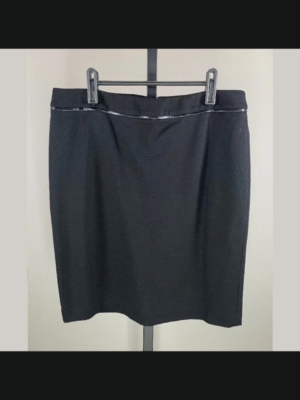 NEW Talbots Skirt Womens 10 petite black pencil cocktail classic business
